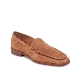 Dolce Vita Women’s Beny Loafer Flats Brown Suede – Leather Upper, Class
